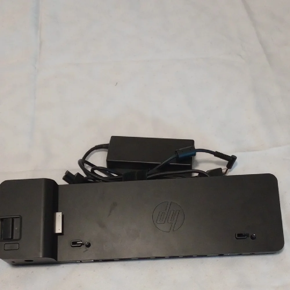 HP Black Laptop Docking Station